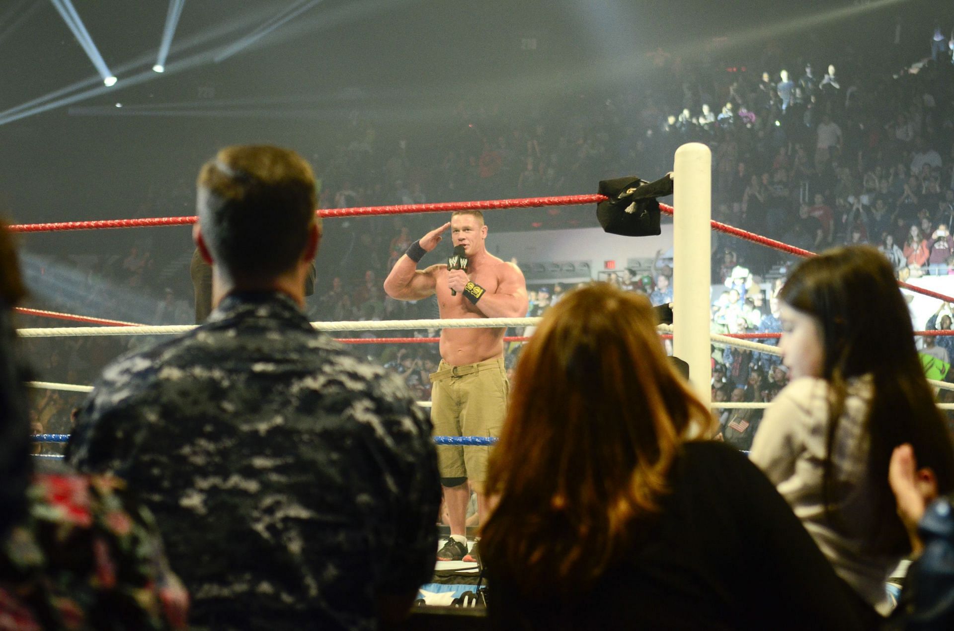 Was John Cena in the military?